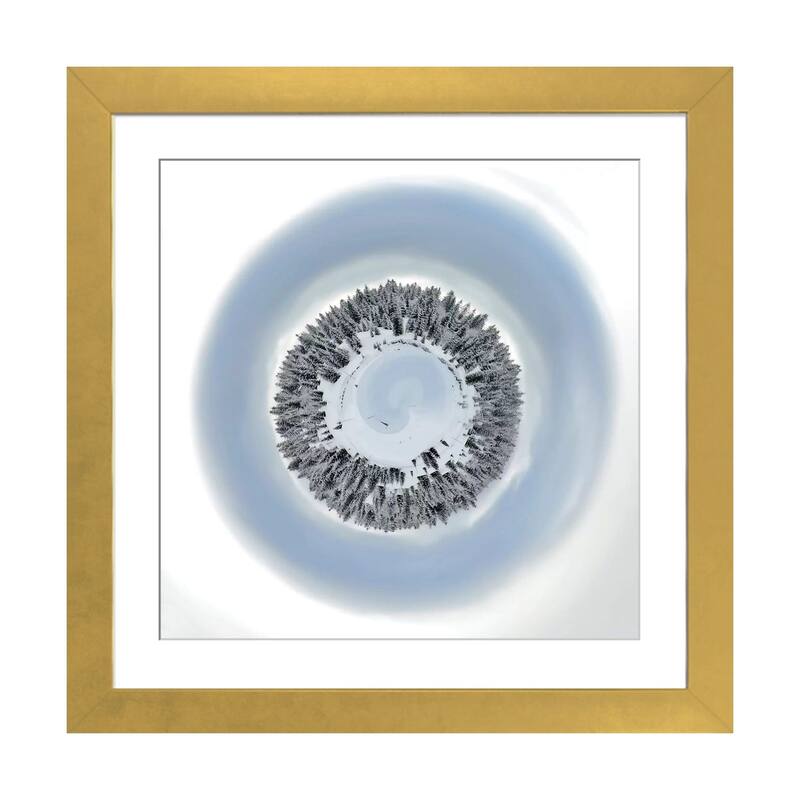 iCanvas Of Beautiful Fir Trees Covered With Snow In The Jura